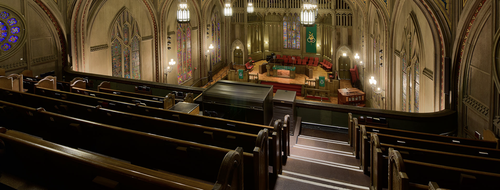 First United Methodist Church at the Chicago Temple Balcony Seating.png