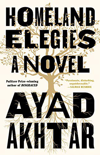Book cover of Homeland Elegies by Ayad Akhtar
