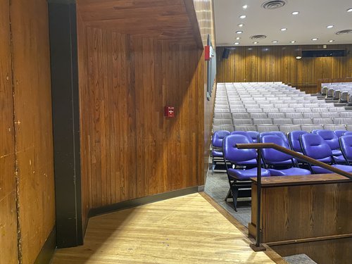 McCormick Auditorium Accessible Side Entrance Seating