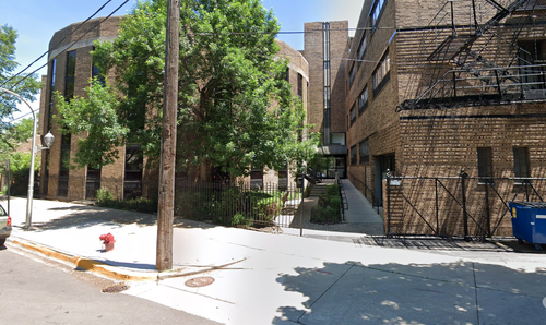 Old Town School of Folk Music Maurer 4544 Accessible Oakley Entrance Ramp