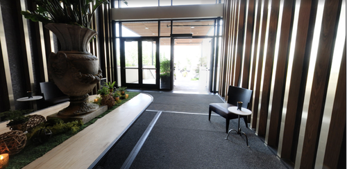 Inside Main entrance of The Geraghty