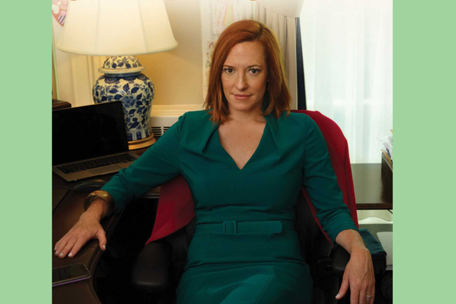 jen psaki green dress Former White House Press Secretary Jen Psaki Headlined Spring 2024  Leadership Lecture Series