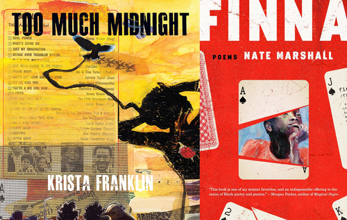 Too Much Midnight and FINNA book covers